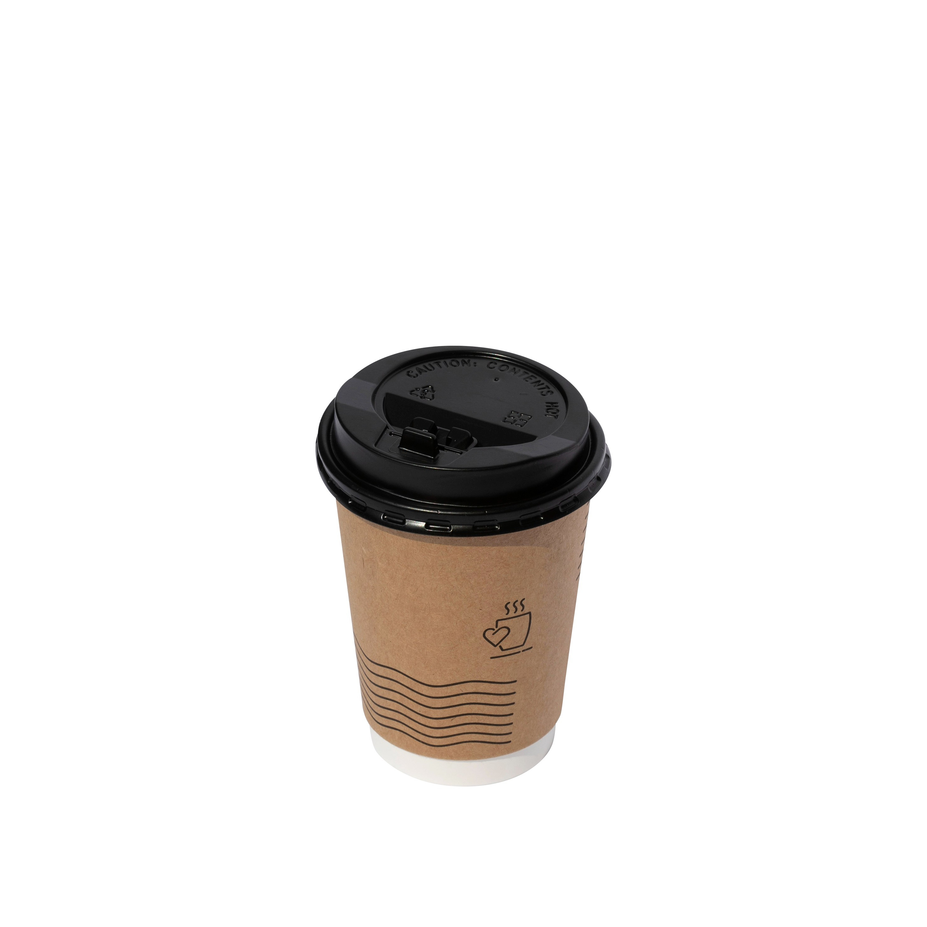 Vaso para café de vidrio de doble capa 350 ml